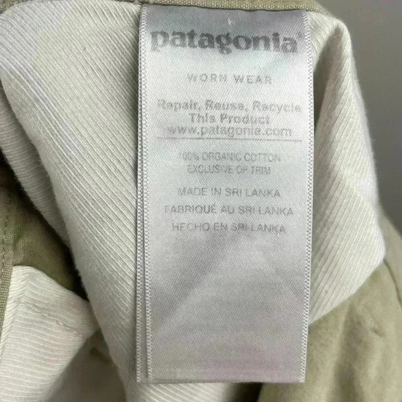 PATAGONIA Men's 36 All-Wear Shorts 10" Canvas Everyday Tan Khaki Short Classic - Picture 11 of 13